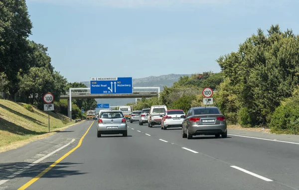 Meadowbridge Kapstadt Südafrika Dezember 2019 Die Autobahn Von Kapstadt Nach — Stockfoto