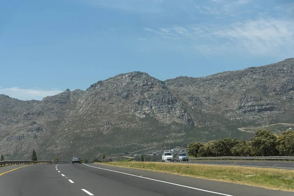 Muizenberg Kapstadt Südafrika Dezember 2019 Die Autobahn Von Kapstadt Nach — Stockfoto