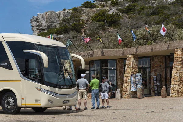 Cape Point Western Cape Sydafrika Beslut 2019 Turbussar Och Besökare — Stockfoto