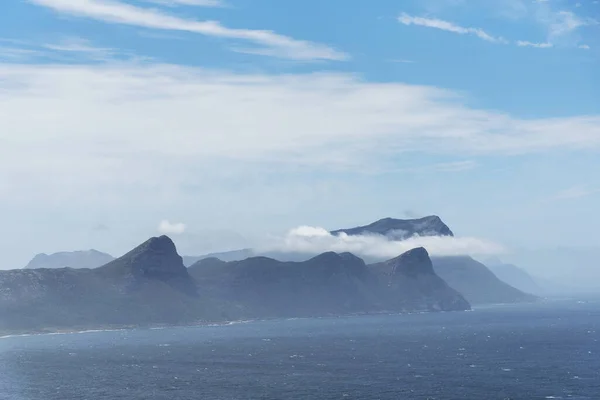 Cape Point, Western Cape, South Africa. Dec 2019, Mountains along the Cape Peninsula between Simon\'s Town and a look out point in the Table Mountain National Park, South Africa.