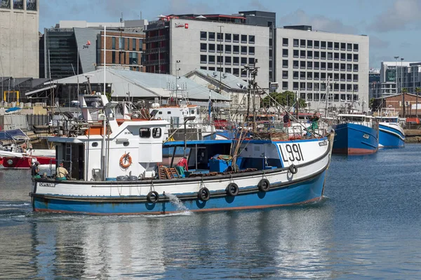 Cape Town South Africa 2019 Commercial Fishing Boat Berth Alfred — Stock Photo, Image