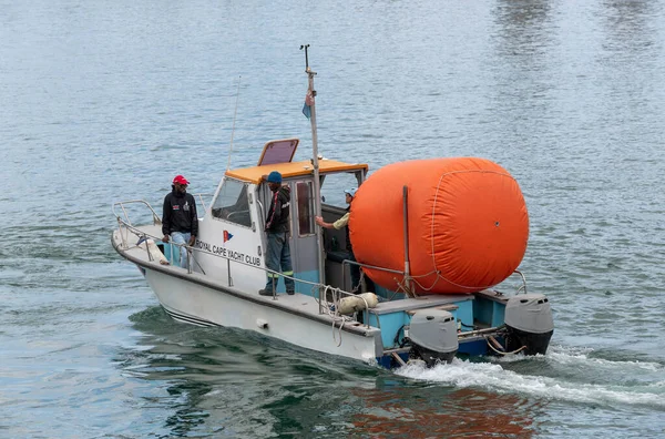 Κέιπ Τάουν Νότια Αφρική 2019 Σφαιρικό Σχήμα Φουσκωτής Σημαδούρας Που — Φωτογραφία Αρχείου