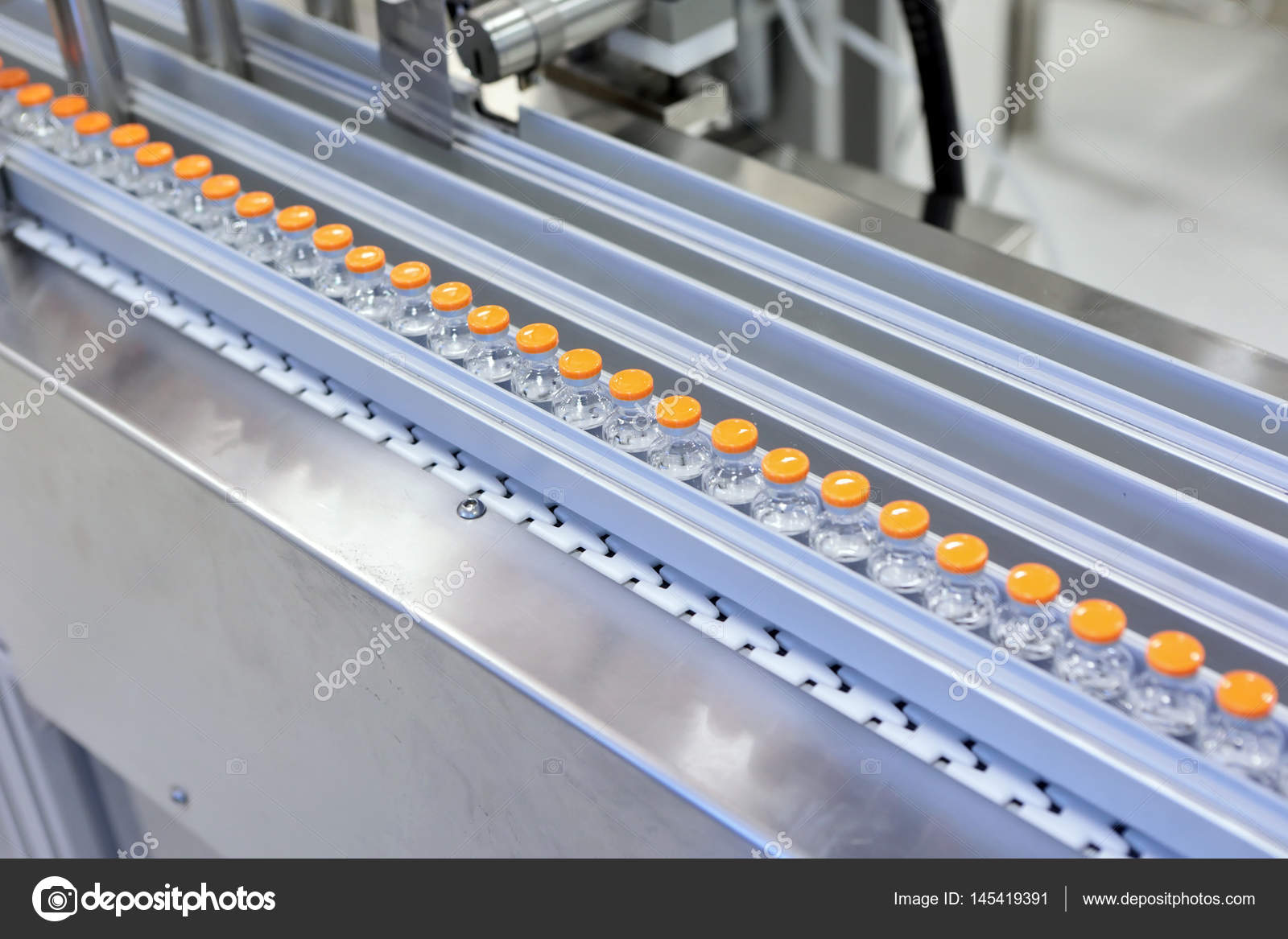 Sterile Bottles Ampoules Dispensing Line Sealed Ampoules Medicine Stock