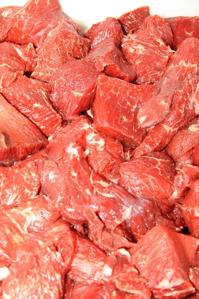 Prepara Salsichas Mesa Trabalho Indústria Processamento Processamento Alimentos Mistura Carne — Fotografia de Stock
