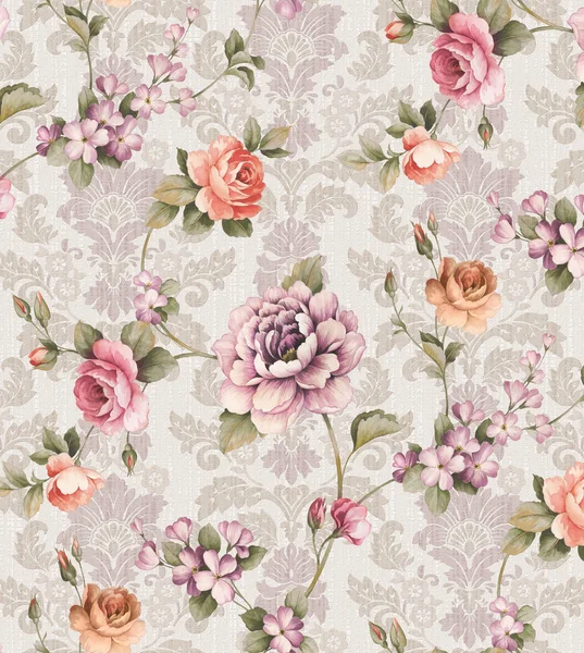 Endless floral pattern — Stock Photo, Image