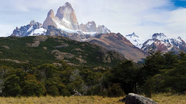 Weg zum loma del pliegue tumbado — Stockfoto