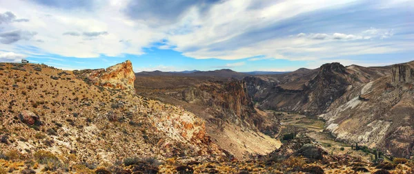 Pinturas nehir kanyonun panoramik görünüm