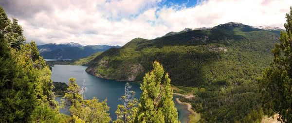 O Parque Nacional Los Alerces (Mirador Lago Verde ) — Fotografia de Stock