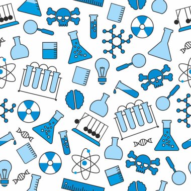 kimyasal seamless modeli, seamless modeli, şişesi ve tüp ve kabı kimyasal laboratuvar malzemeleri 