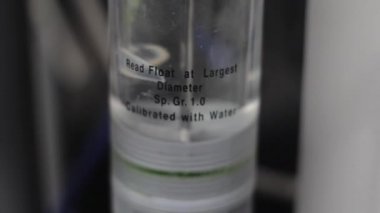 Ters Ozmos sürecinde su seviye göstergeleri