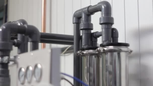Reverse osmosis system — Stock Video