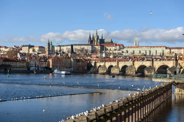 Winter in Prag — Stockfoto