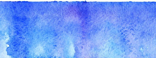 Watercolor blue sky water space galaxy abstract background — Stock Photo, Image