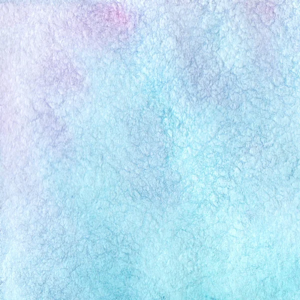 Watercolor blue pink sky water abstract background texture