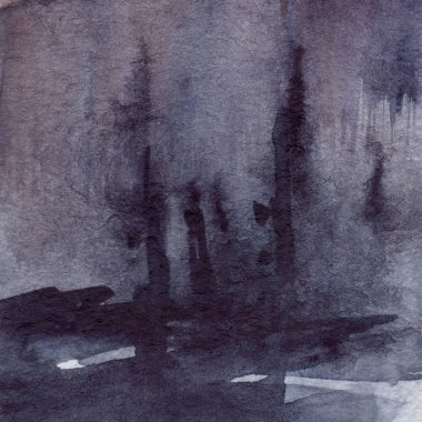 Suluboya lacivert siyah gri gri yağmur ıslak asfalt doku arka plan