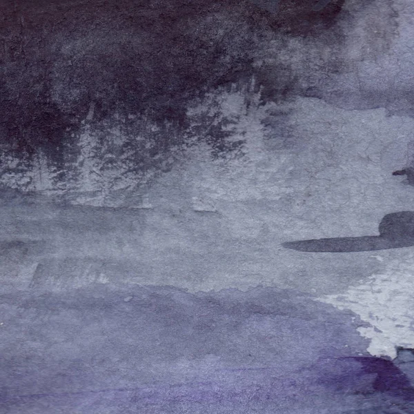水彩紺黒グレー灰色雨ぬれたアスファルトのテクスチャ背景 — ストック写真