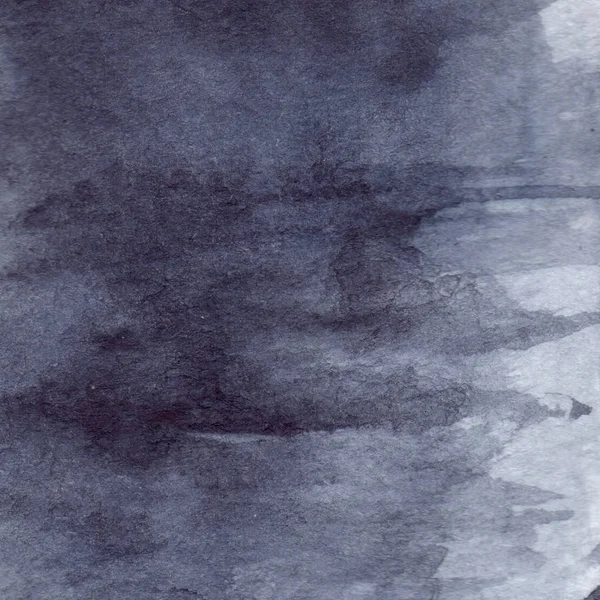 Acuarela azul marino negro gris gris lluvia mojado asfalto textura fondo — Foto de Stock