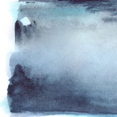 Suluboya lacivert su şerit doku arka plan