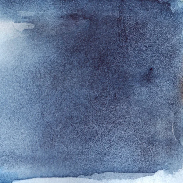 Aquarelle bleu marine bande d'eau texture fond — Photo