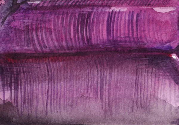 Aquarelle lilas violet violet rose brun tache abstraite papier texture fond — Photo