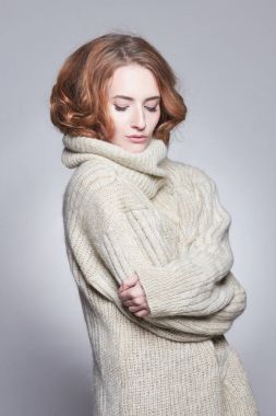 şehvetli kadın kış