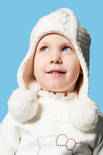 Happy smiling little girl — Stock Photo, Image