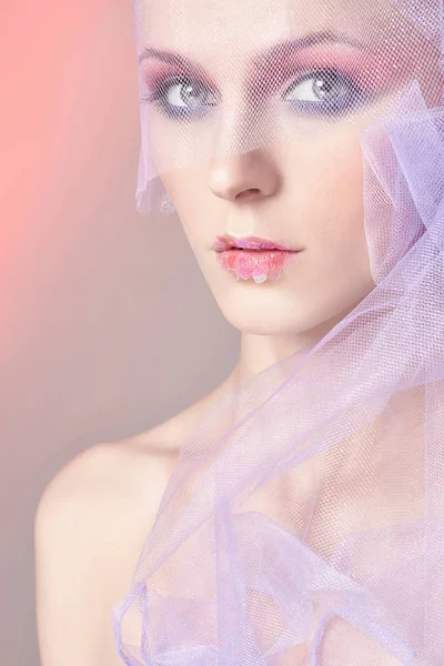 kadın, peçe, Sevgililer günü makyaj