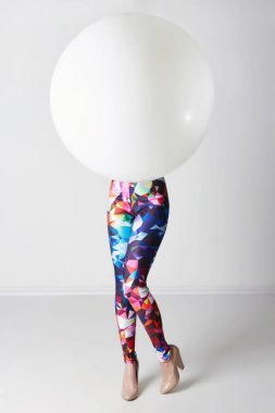 Kız bir ball.fashion sanat fotoğraf