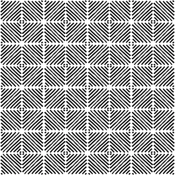 Naadloze zwart-wit patroon. Eenvoudige geometrische achtergrond. G — Stockvector