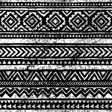 Kesintisiz geometrik desen. Baskı, tekstil için. Etnik ve t