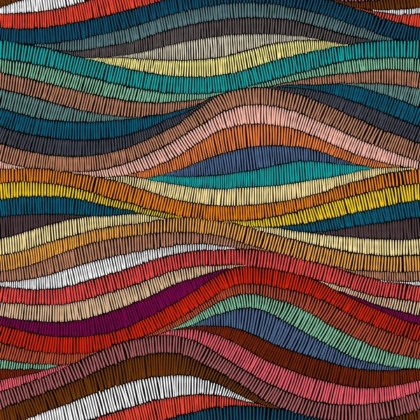 Dikişsiz desen işlemeli. Dalgalı bohem Yazdır. Patchwork orn