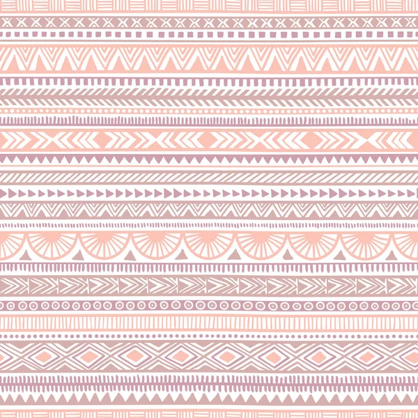 Dikişsiz etnik desen. Aşiret ve Aztek motifler. Çizgili vintag