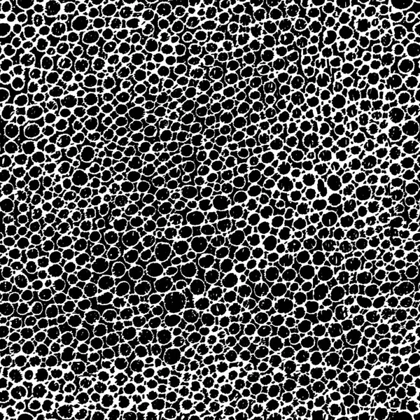 Grunge Schwarz-Weiß-Muster. Drucke für Textilien. handgefertigt. — Stockvektor