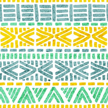 Seamless ethnic pattern. Summer print for textiles, swimsuit, yo