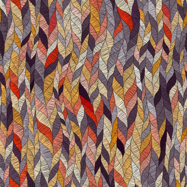 İşlemeli, dalgalı, pürüzsüz desen. Örgülü örgüler, kurdeleler, çekişler dikey olarak. Grunge dokusu. Yama tarzı süslemesi.