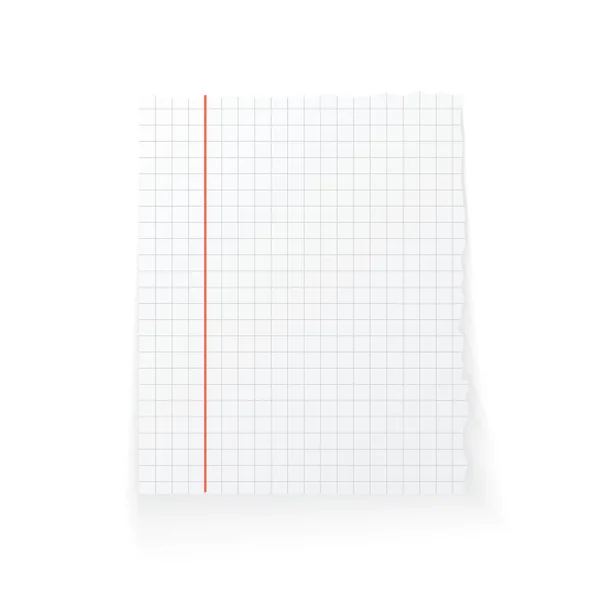 Moderne vector illustratie van ongelijke realistische stick en papier ik — Stockvector