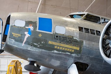Ünlü Memphis Belle restorasyon sürecinde