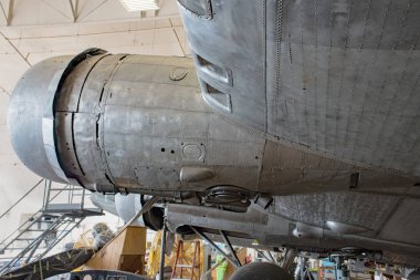 Memphis Belle sol kanat ve motor