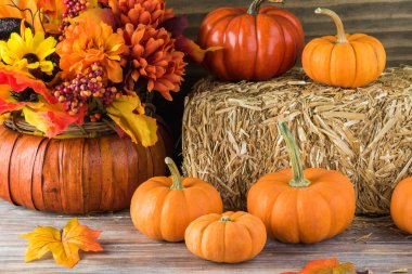 sonbahar ev dekorasyonu.