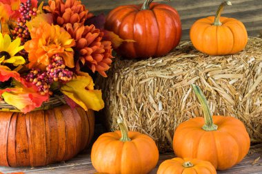 sonbahar ev dekorasyonu.