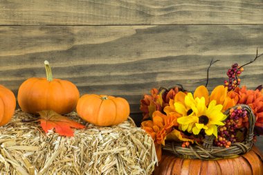 sonbahar ev dekorasyonu.