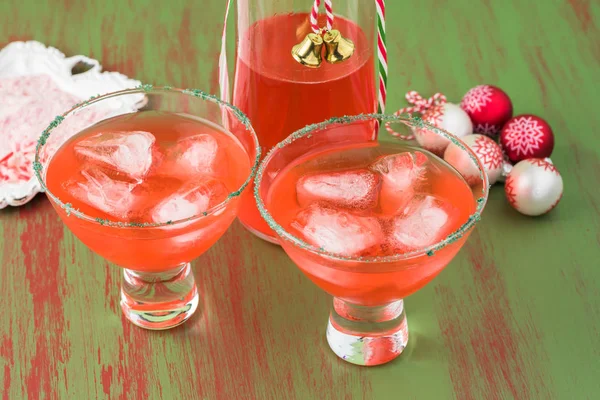 Candy cane vodka. — Stock Photo, Image