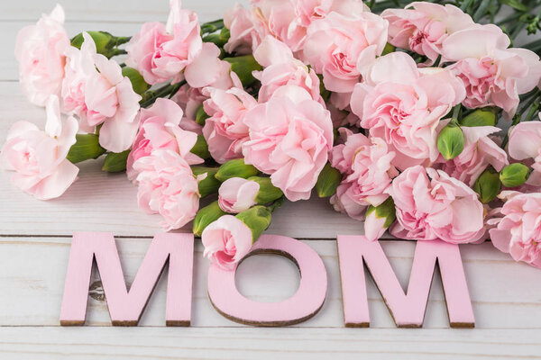 Pink carnations for Mother day.