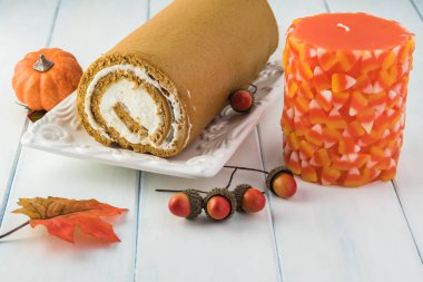 Kabak cake roll.