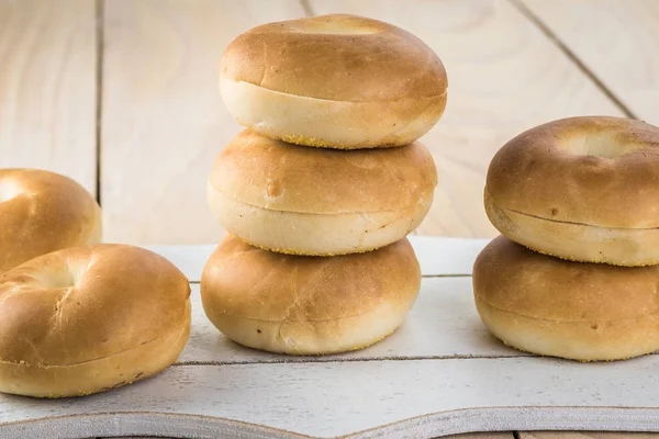 Mini rosquillas frescas . — Foto de Stock