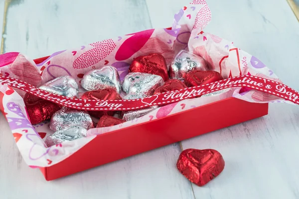 Valentines Day candy box gift.