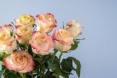 Tatiller için harika bir gül buketi..