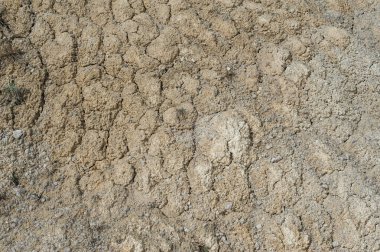 kaolin toprağı çıkarıldığı yerde.