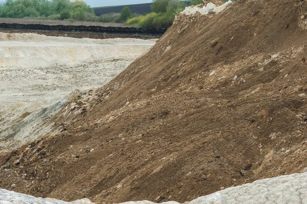 Kaolin Toprağı Çıkarıldığı Yerde — Stok fotoğraf