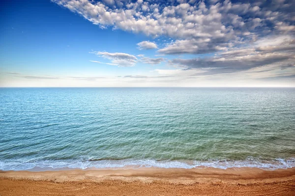Gyönyörű panoráma a tengerre. — Stock Fotó